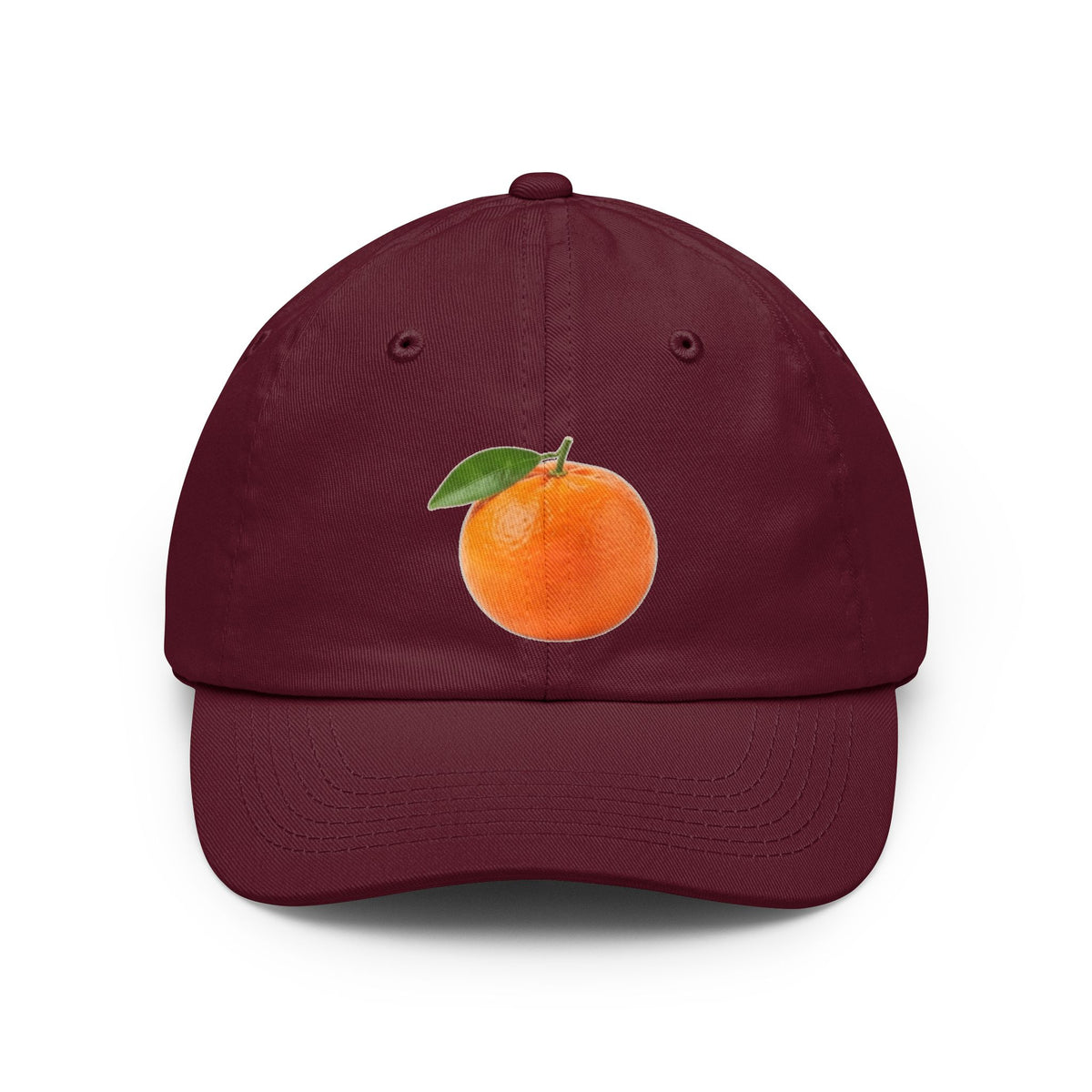 Color: Maroon | Tangerine Vagina Dad Hat
