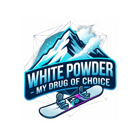 "Snowboard Drug of Choice" Sticker — Main