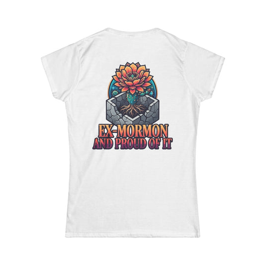 Color: White | Ex Mormon and Proud Of It Women's Tee