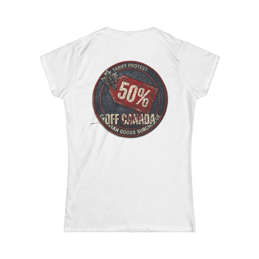 Color: White | 50% Off Canada Women's Tee