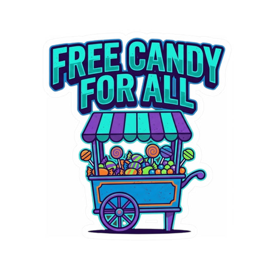 "Free Candy For All" Sticker — Main