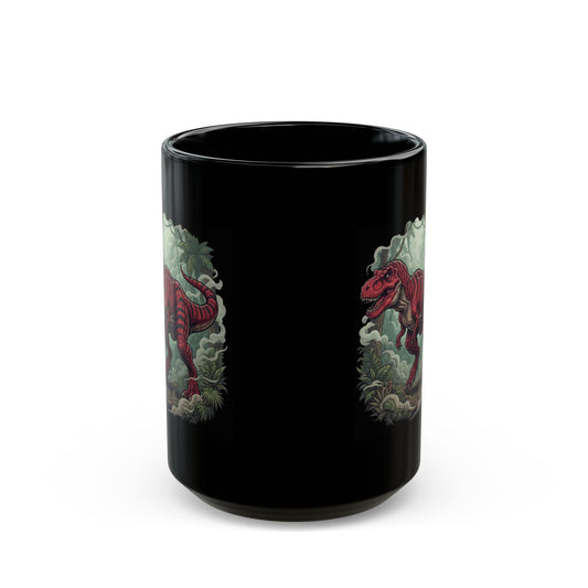 "Kasai Rex (Central Africa)" Black Ceramic Mug