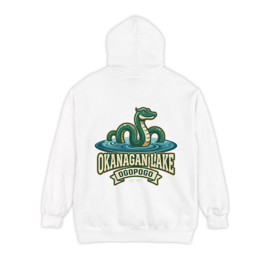 Color: White | Ogopogo (Canada) Garment-Dyed Hoodie