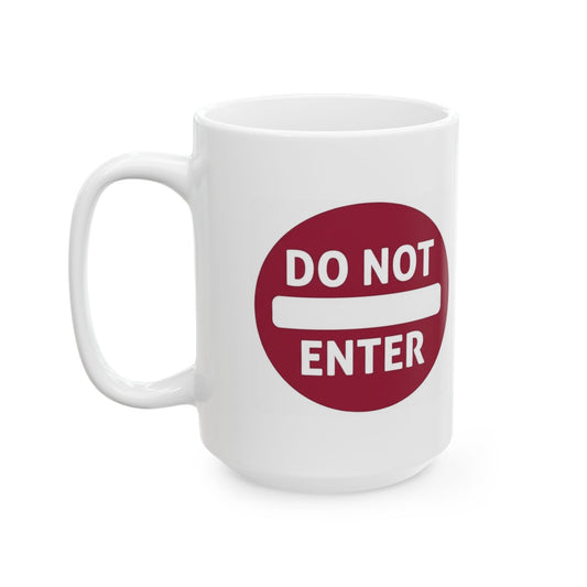 "I Cooked I Ate" White Ceramic Mug — Graphic