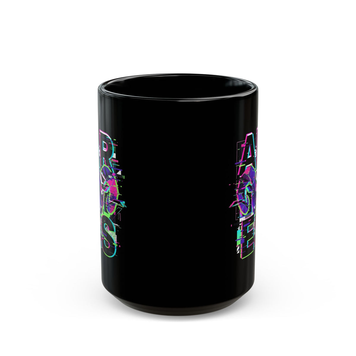 "Aries" Black Ceramic Mug