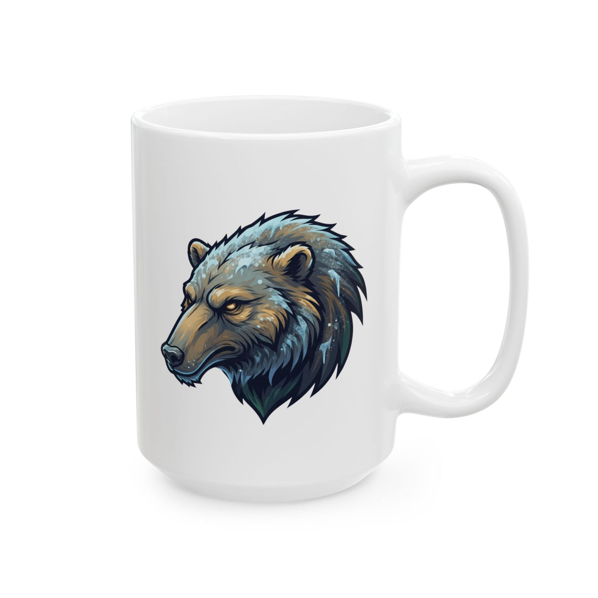 "Alioat (Siberian Folklore)" White Ceramic Mug — Graphic