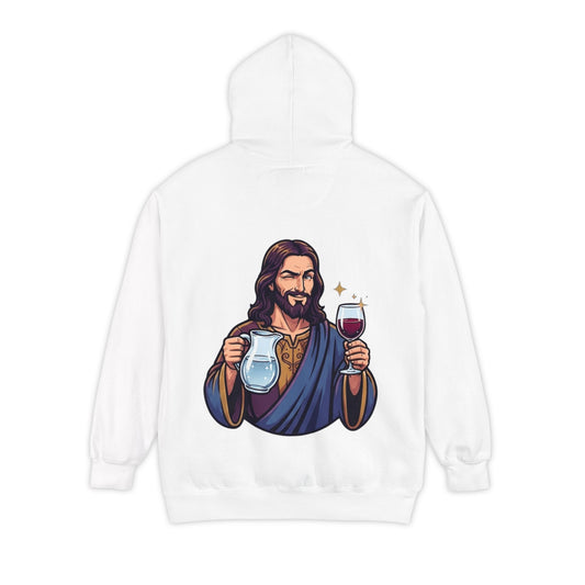 Color: White | Wine Expert Garment-Dyed Hoodie