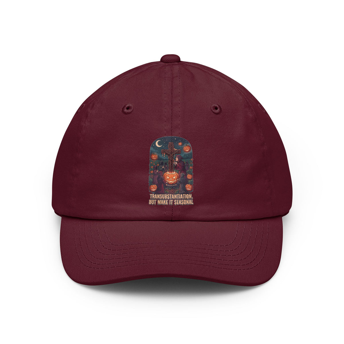 Color: Maroon | Seasonal Transubstantiation Dad Hat