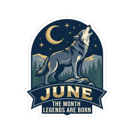 "June Legend" Sticker