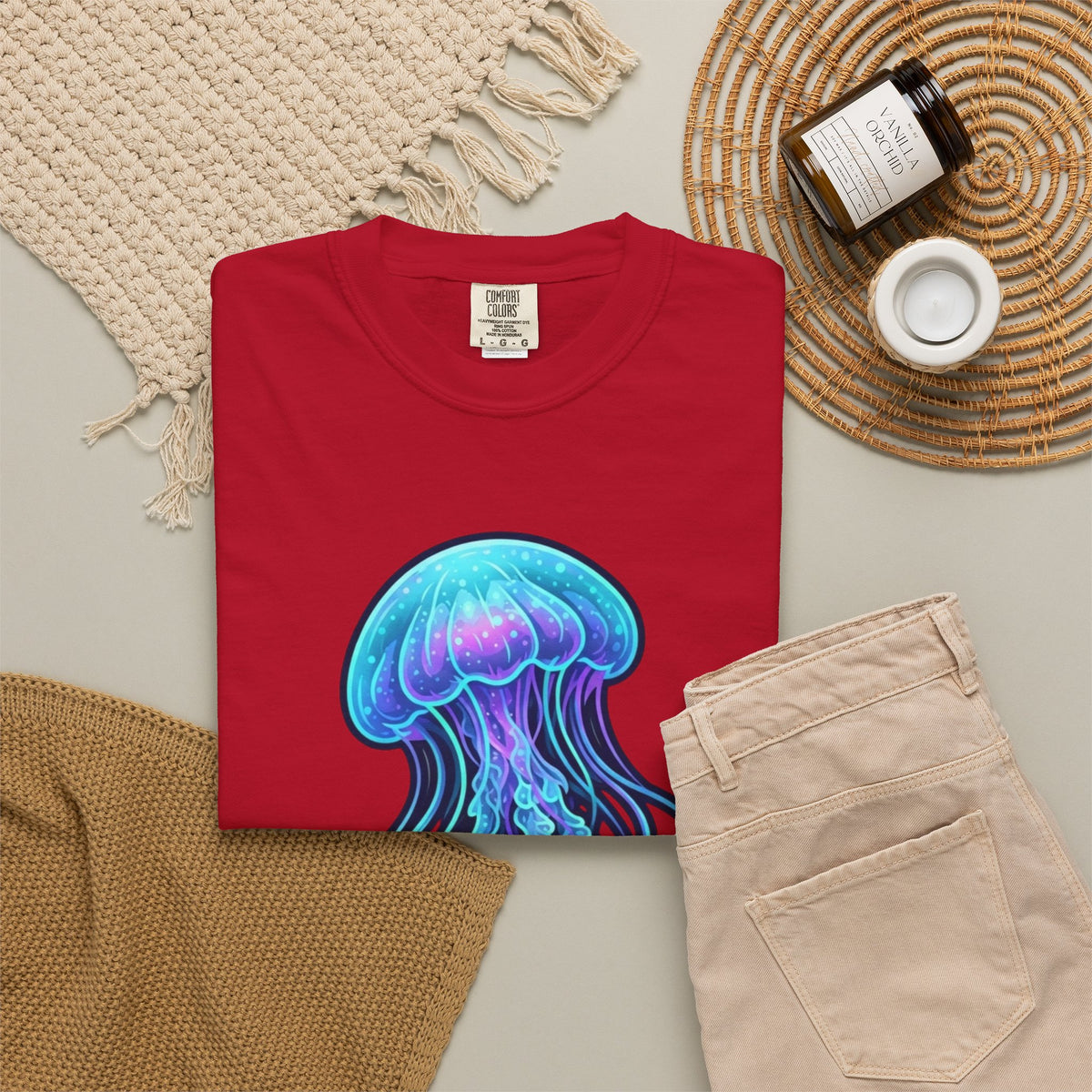 "Jelly Credible" Unisex Garment-Dyed Tee