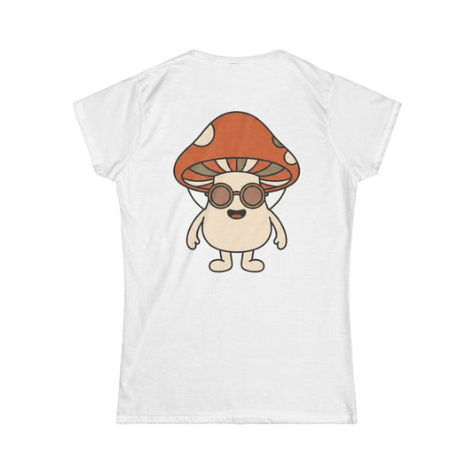 Color: White | Shroom Man Women's Tee