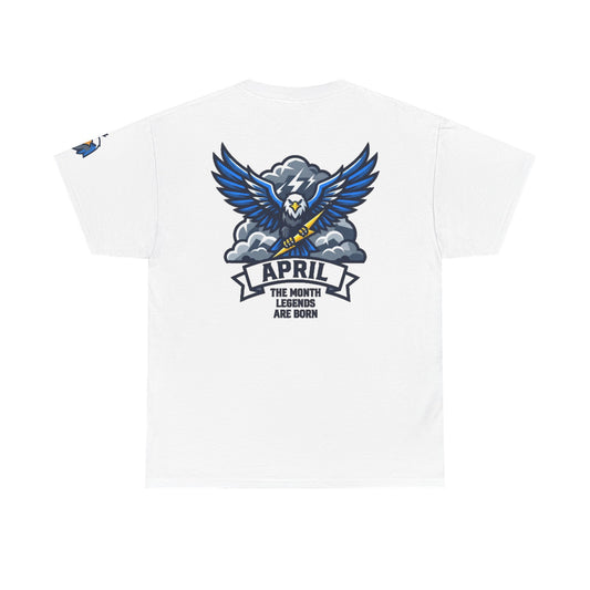 Color: White | April Legend Premium Graphic Tee