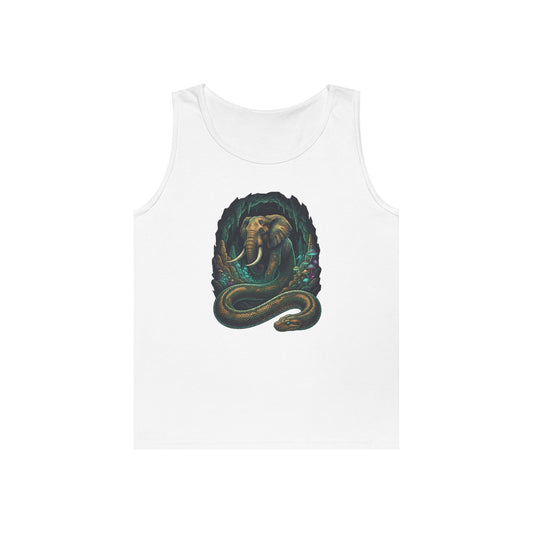 Color: White | Grootslang (South African Mythology) Tank Top