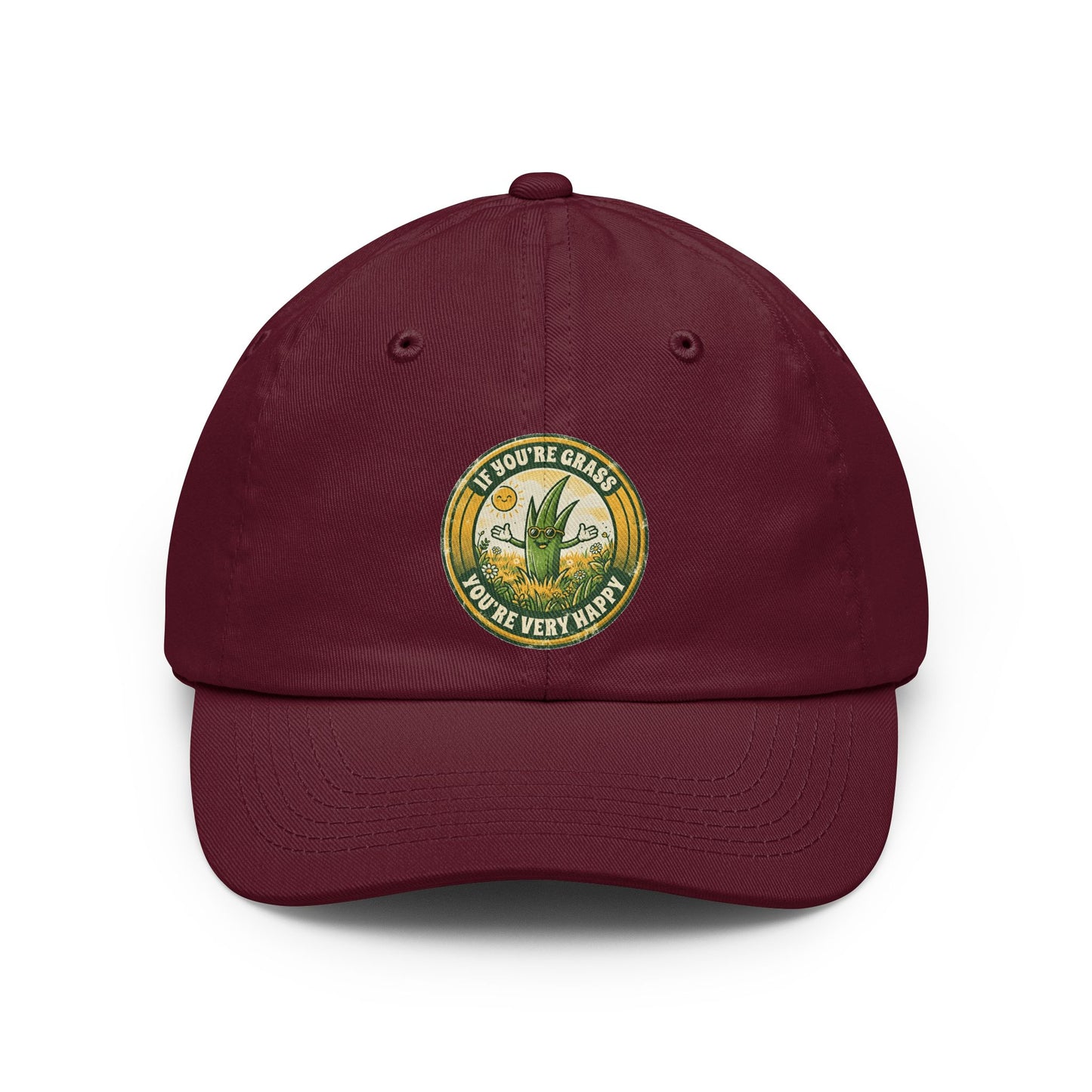 "If You're Grass You're Very Happy" Dad Hat
