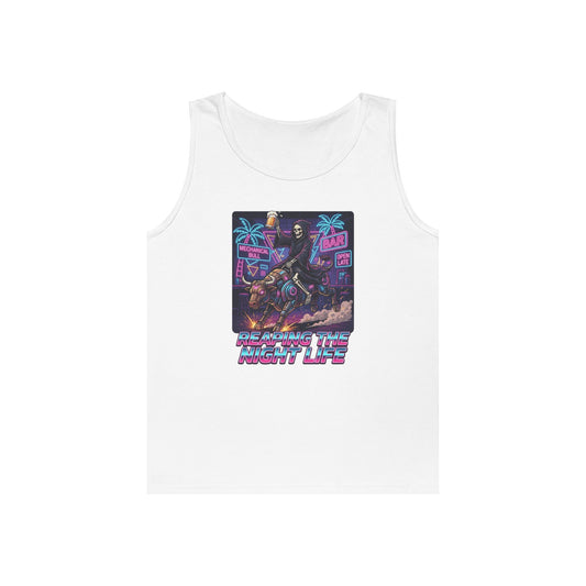 Color: White | Reaping the Night Life Tank Top
