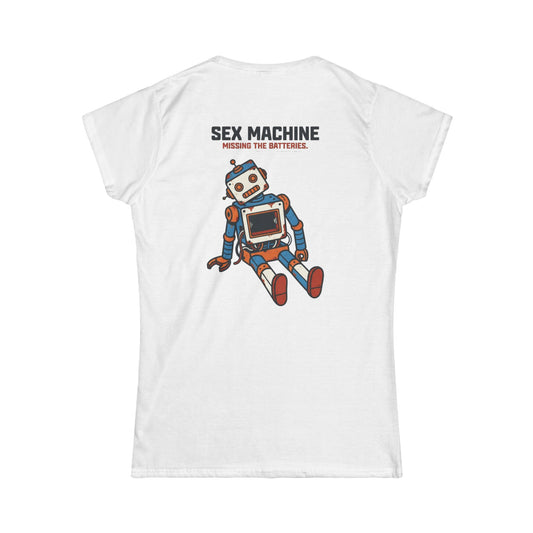 Color: White | Sex Machine Women's Tee
