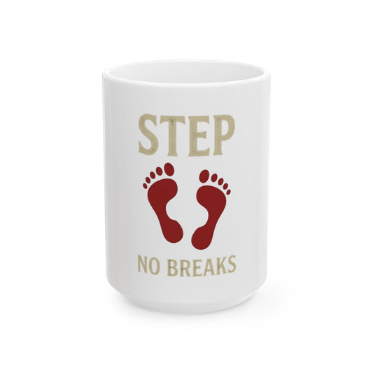 "Monster Mash" White Ceramic Mug — Graphic