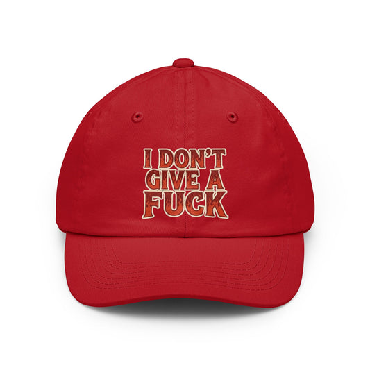 Color: Red | Bad Reputation Dad Hat — Graphic