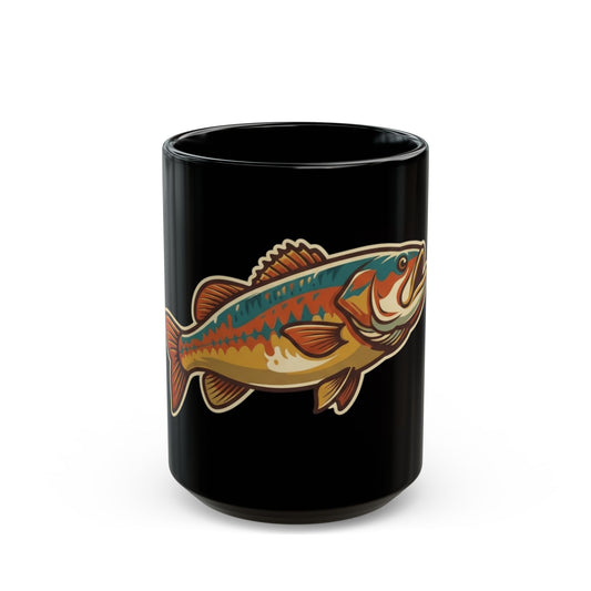 "I'm A Catch" Black Ceramic Mug — Graphic