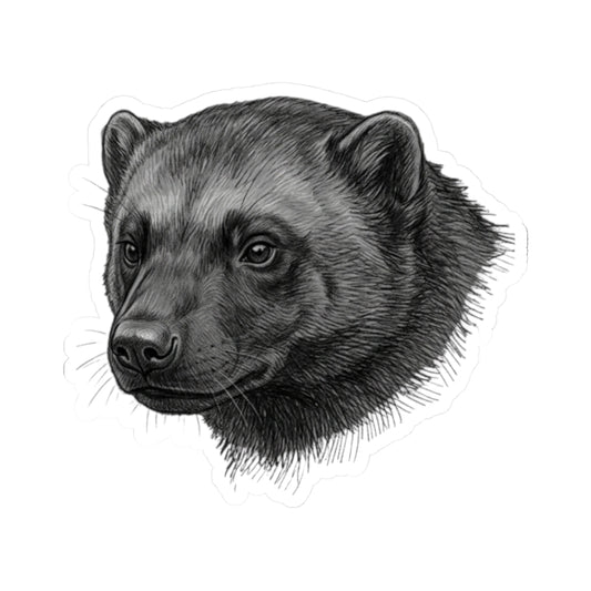 "Pencil Sketch Art Wolverine" Sticker