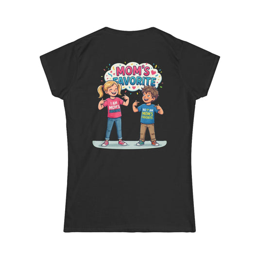 Color: Black | Mom's Favorite Women's Tee