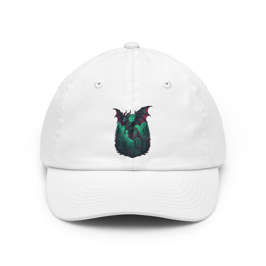 Color: White | The Jersey Devil (New Jersey, USA) Dad Hat
