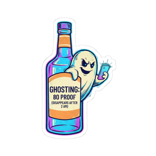 "Ghosting" Sticker — Main