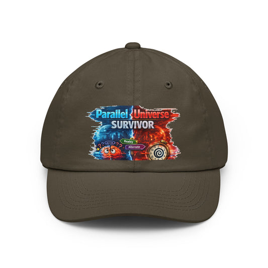 Color: Olive | I Survived the Other Timeline | Dad Hat — AttitudeShirts
