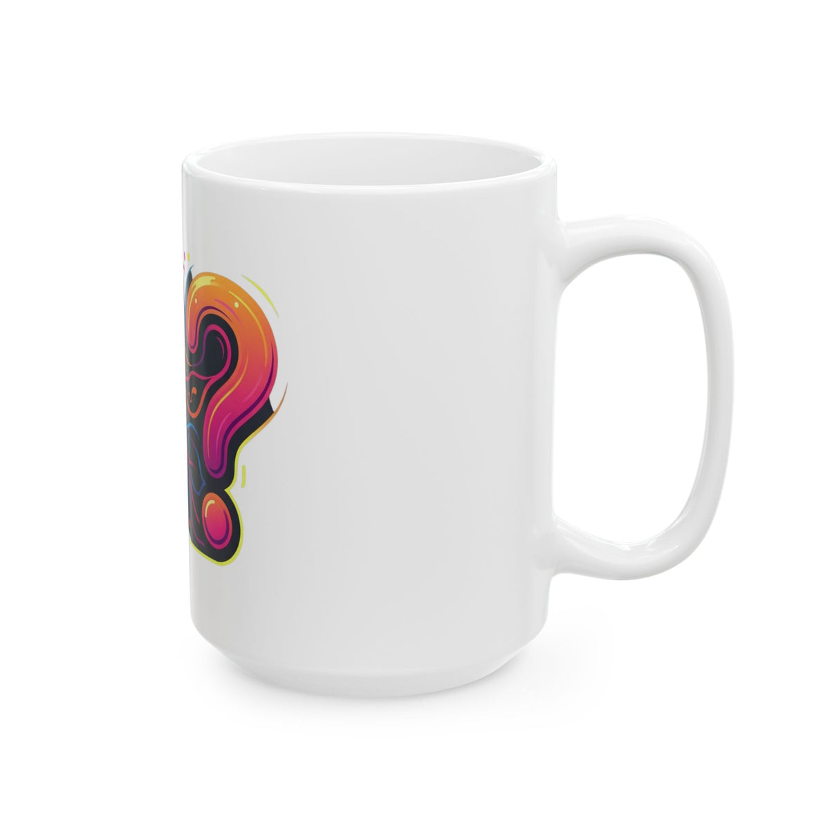 "Professional Overthinker" White Ceramic Mug — Graphic