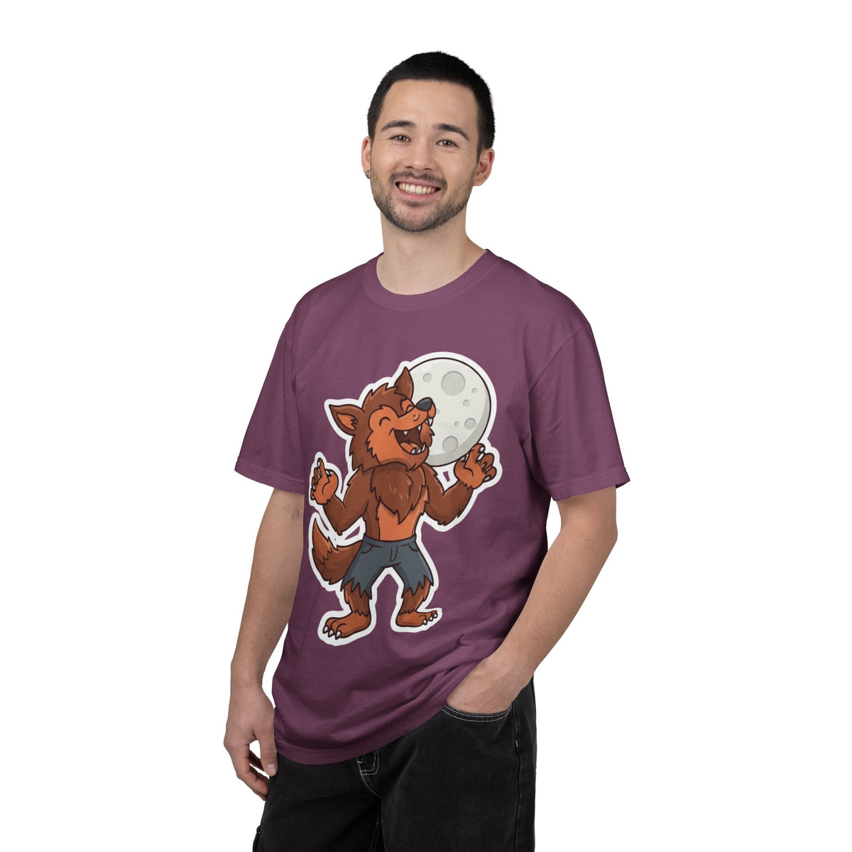 Color: Berry | Werewolf Unisex Garment-Dyed Tee