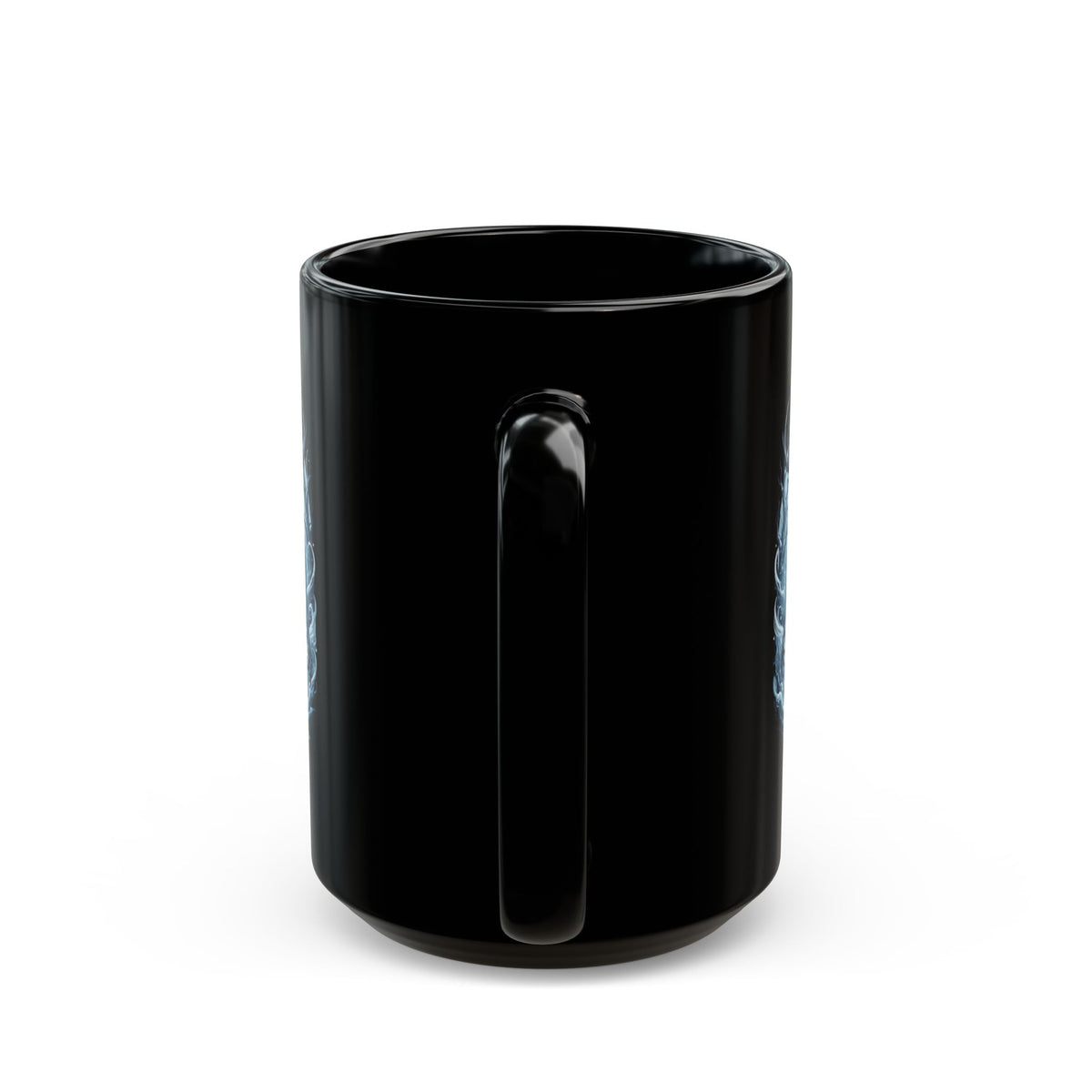 "Wendigo (Algonquian Folklore)" Black Ceramic Mug