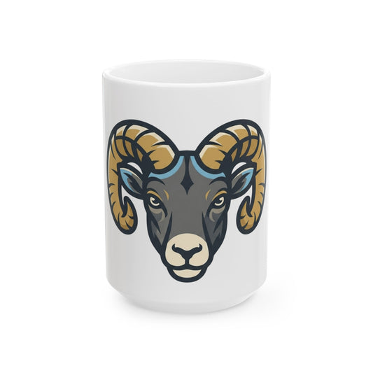 "May Legend" White Ceramic Mug — Graphic