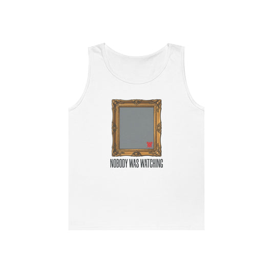 Color: White | Nobody Was Watching Tank Top