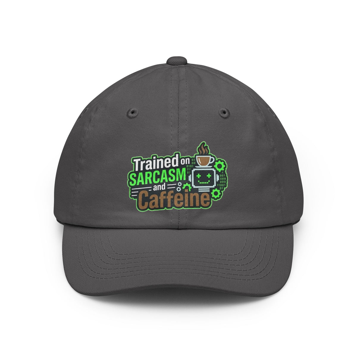 Color: Charcoal | Sarcasm Training Graduate | Dad Hat — AttitudeShirts