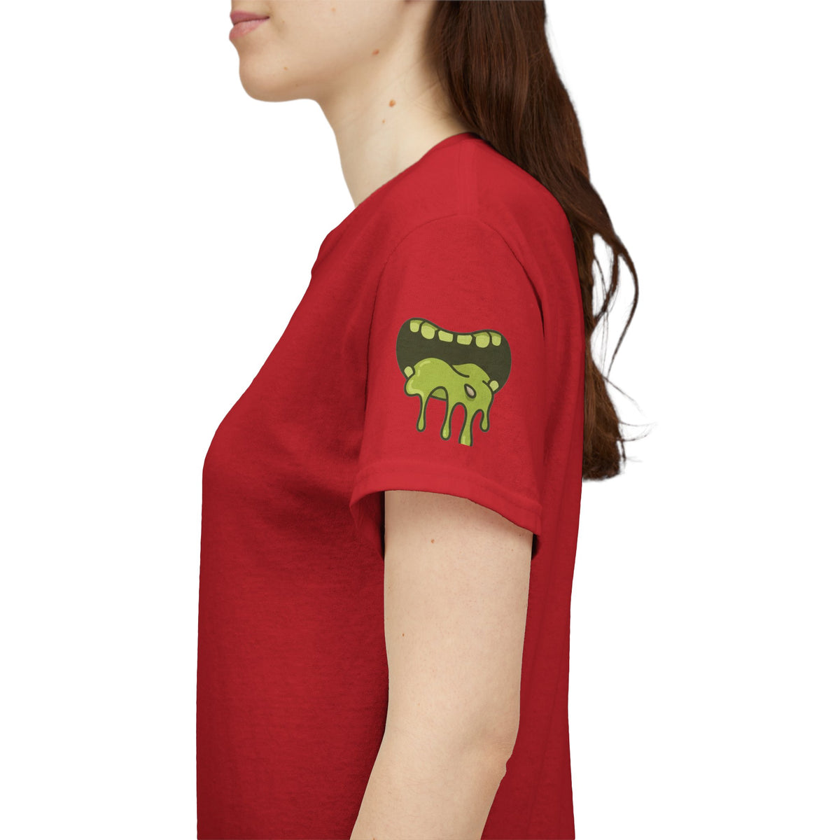 Color: Red | Gag On The Guts Premium Graphic Tee
