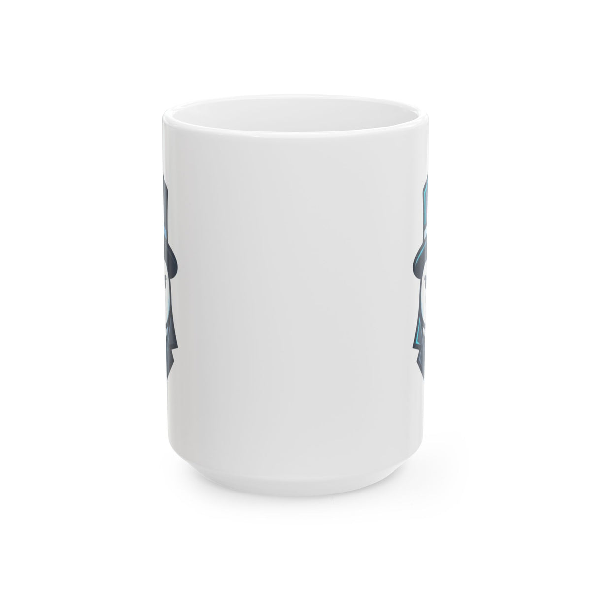 "Penguin Credible" White Ceramic Mug — Graphic