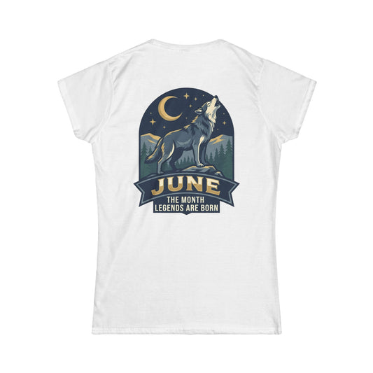 Color: White | June Legend Women's Tee