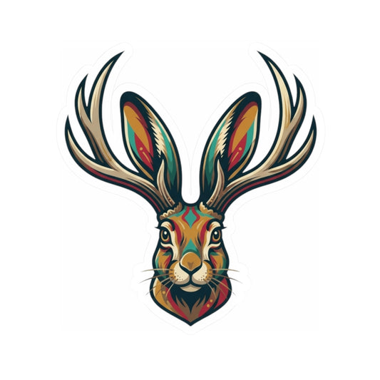 "Jackalope (American Folklore)" Sticker