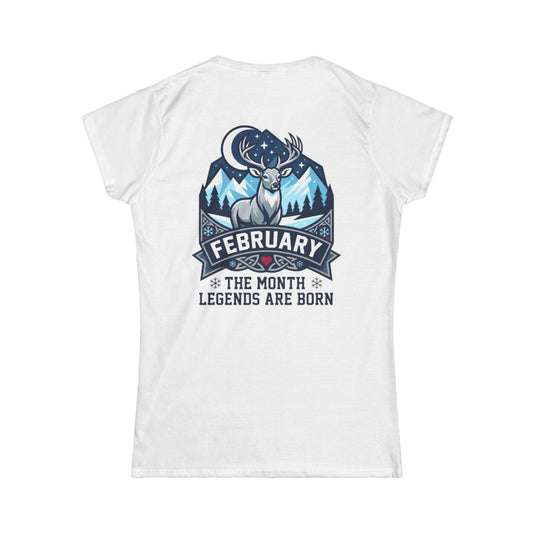 Color: White | February Legend Women's Tee