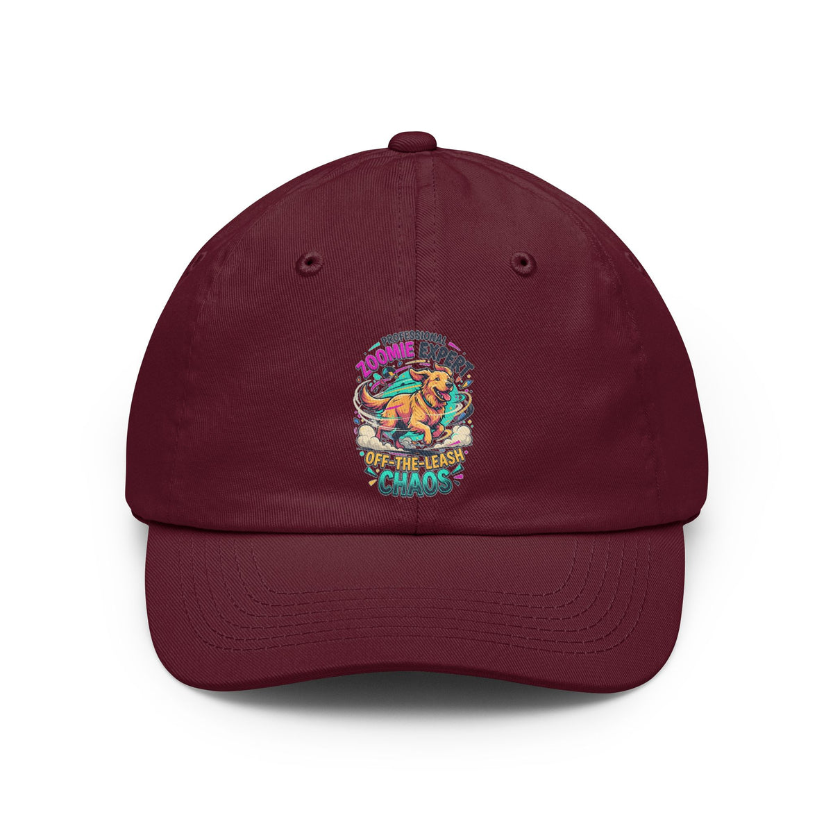 Color: Maroon | Professional Zoomie Expert Dad Hat