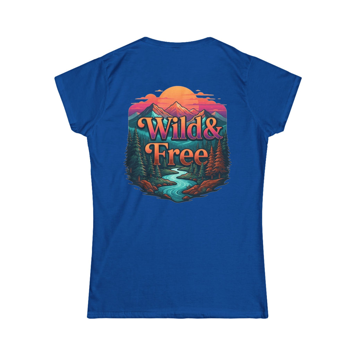 Color: Royal | Wild & Free Women's Tee