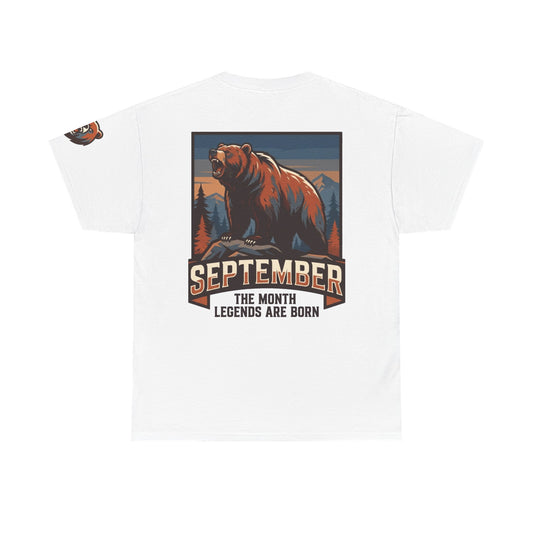 Color: White | September Legend Premium Graphic Tee