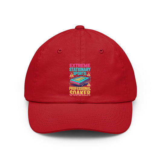 Color: Red | Professional Soaker Dad Hat