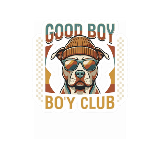"Good Boy Bo'y Club" Sticker — Main