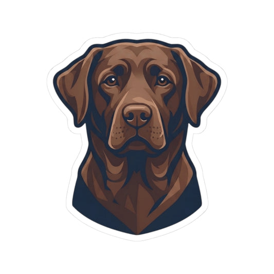 "Labrador Loyalty Swim Fetch" Sticker