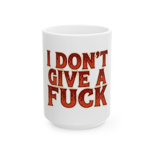 "Bad Reputation" White Ceramic Mug — Graphic