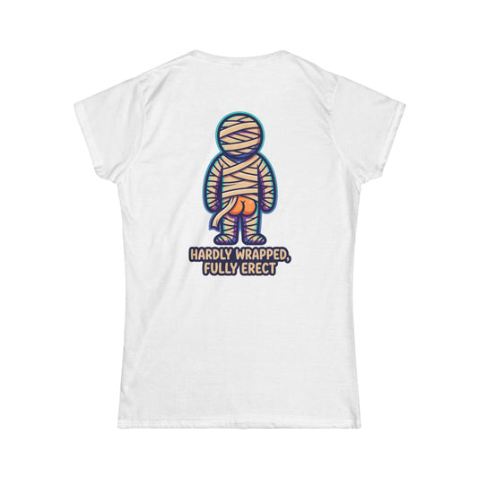 Color: White | Hardly Wrapped, Fully Erect Women's Tee