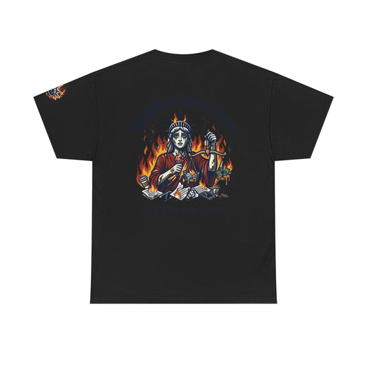 Color: Black | One Nation Under Chaos Premium Graphic Tee