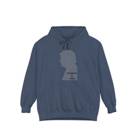 Color: Denim | Wolf in Sheep's Clothing Reality Check | Garment-Dyed Hoodie — AttitudeShirts