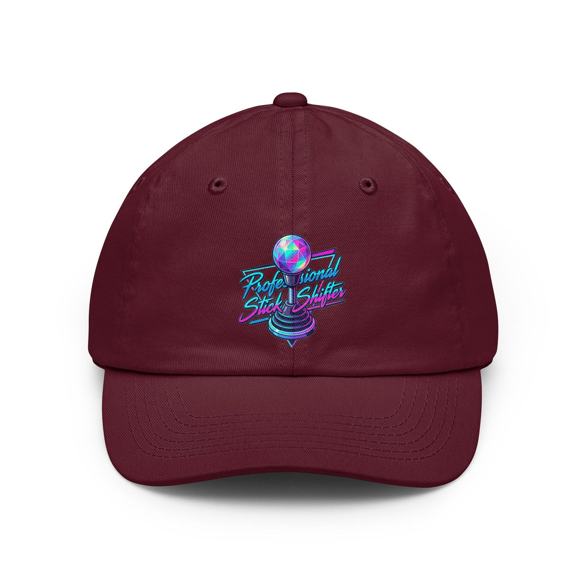 Color: Maroon | Professional Stick Shifter Dad Hat